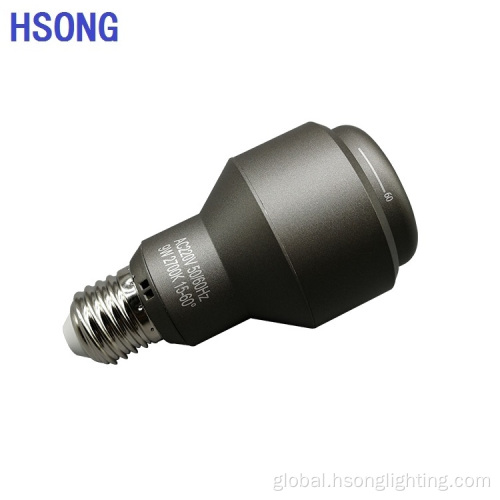 led point light Full Watt/ Zoomable CRI95 LED BULB Factory